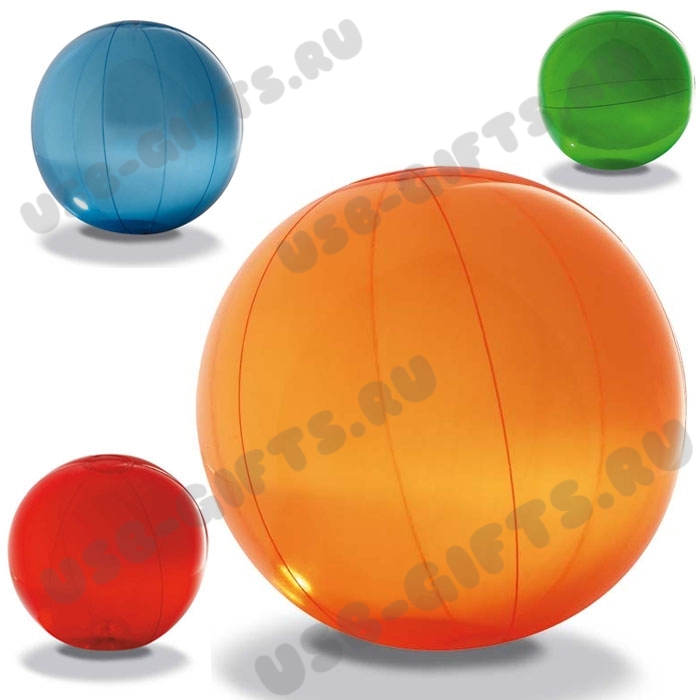 Пляжные мячи под нанесение логотипа оптом