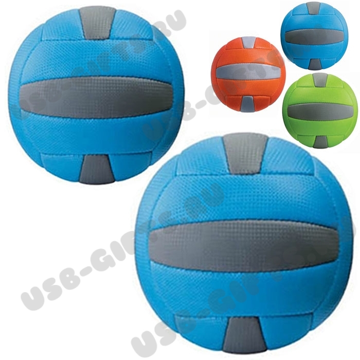 Синие волейбольные мячи под нанесение логотипа цены оптом
