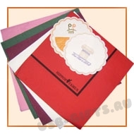 Бумажные салфетки с логотипом продажа оптом