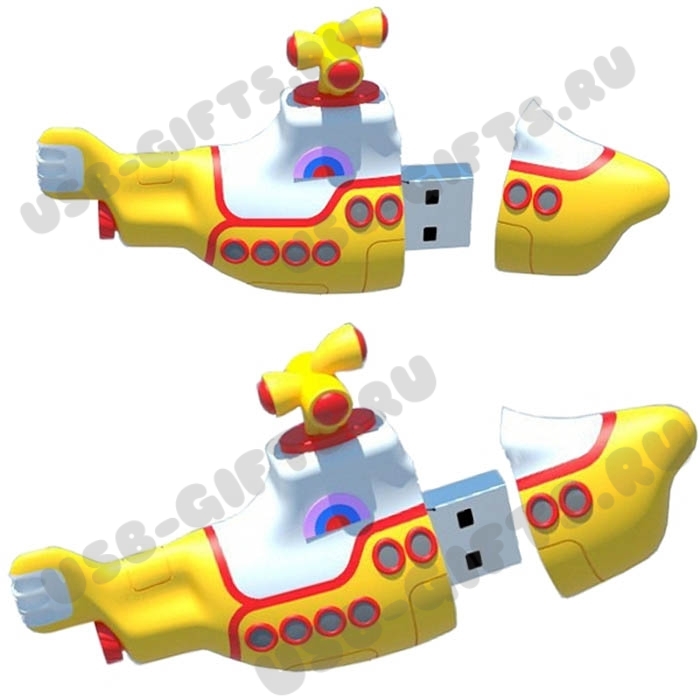 Флешки «Подводная лодка» с нанесением логотипа цены оптом