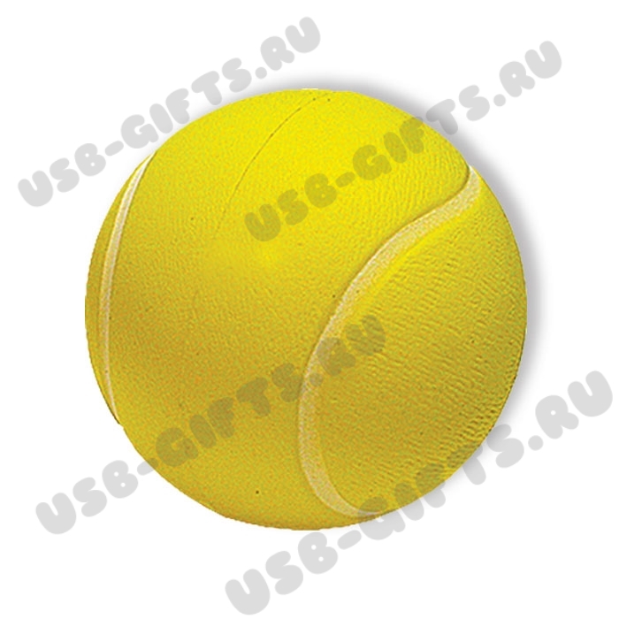 >Антистресс «Теннисный мяч» с нанесением логотипа оптом цены