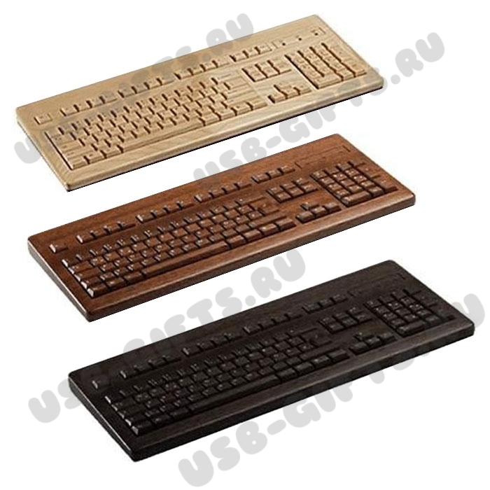 Беспроводные деревянные клавиатуры под логотип оптом цены со склада