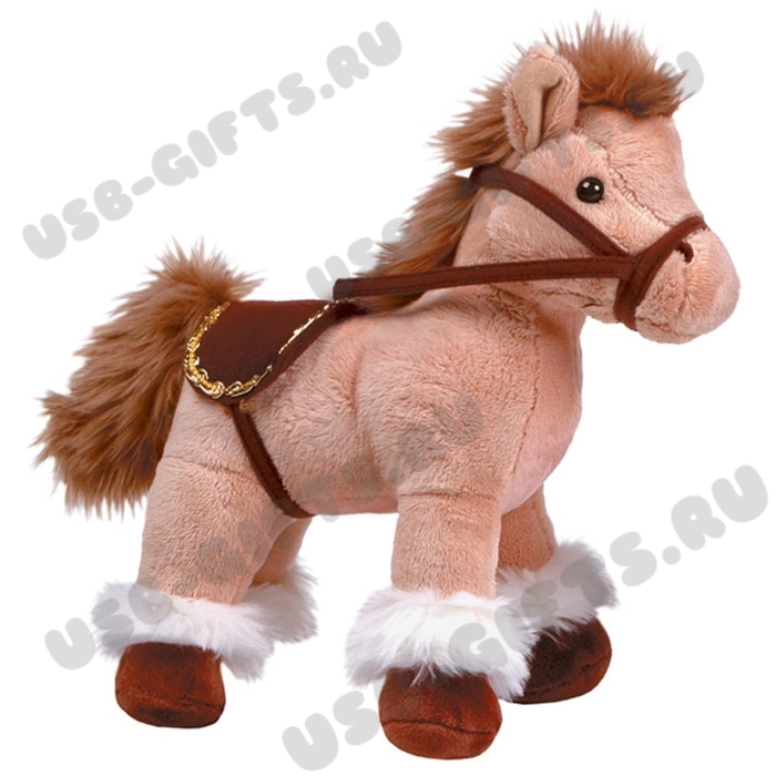 Рекламные мягкие игрушки «Лошадь 2014» с логотипом