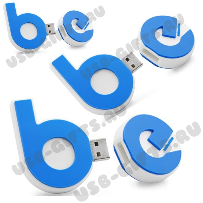 Пвх флешка по индивидуальному дизайну «Be» usb flash диски с логотипом