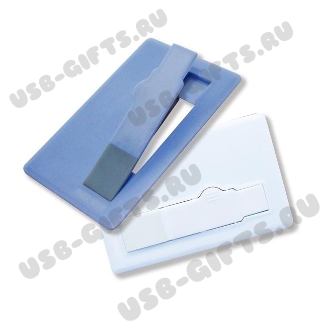 Флэшка кредитка под логотип usb флеш карты в виде визитных карт