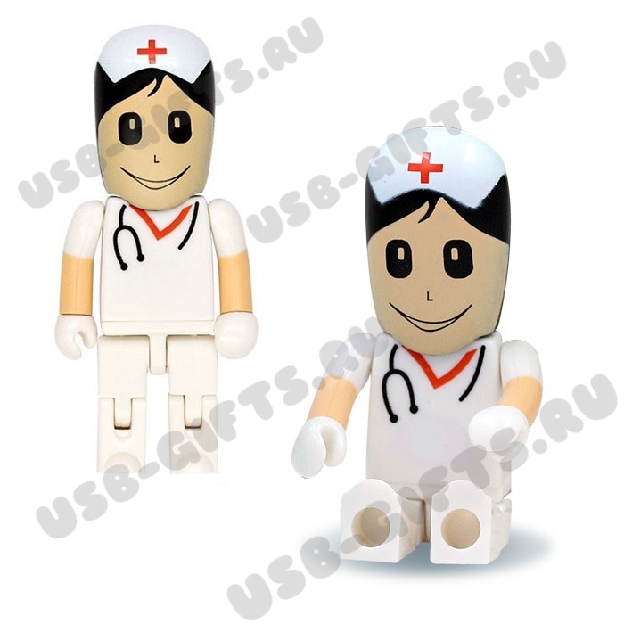 Флешки «Медсестра» под нанесение логотипа медицинские usb-диски
