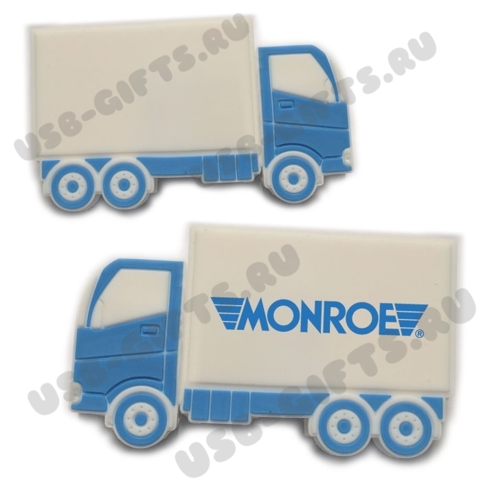 Дешевые флэшки «Грузовик» с нанесением логотипа оптом usb флэш карты грузовики цены