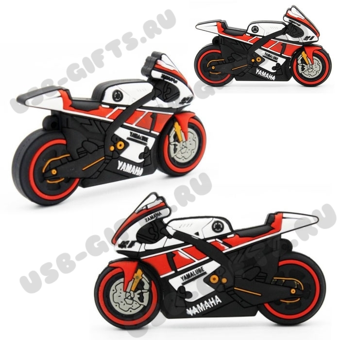 Флешки «Мотоцикл спорт YAMAHA» с логотипом мото usb флэш накопитель