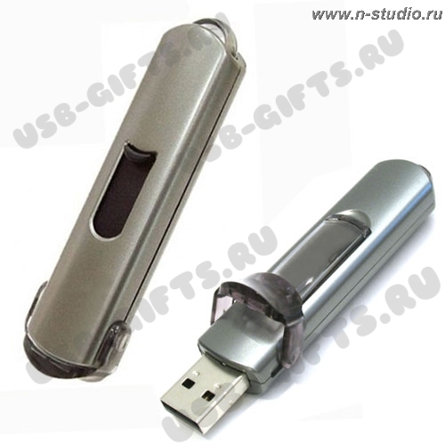 USB брелок с выдвижным коннектором оптом 2Gb 4Gb 8Gb