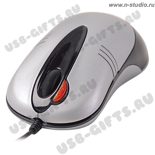 Мышь оптическая проводная 3 кнопки PS/2 + USB