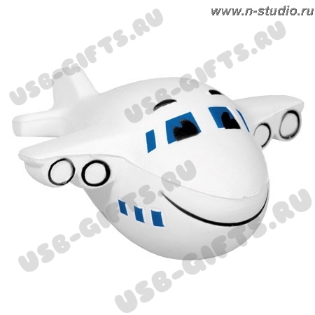 Антистрессы «Самолёт» под фирменную символику авиа подарки