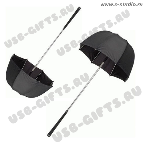 Зонты черные для сумок с клюшками для гольфа