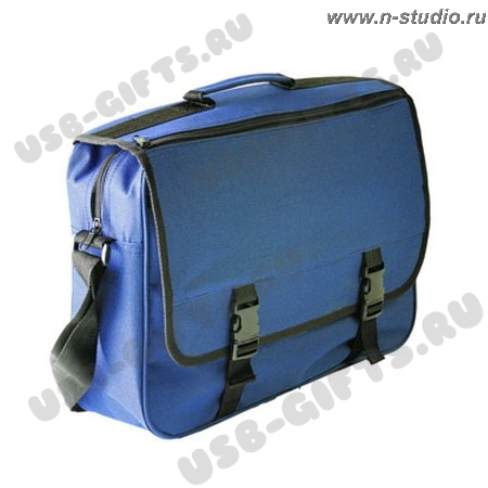 Синие портфели для конференций рекламная сумка конференц под логотип