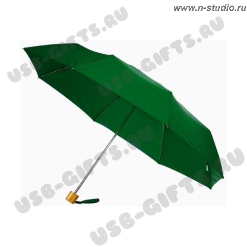 Зонты корпоративные складные в 3 сложения под логотип