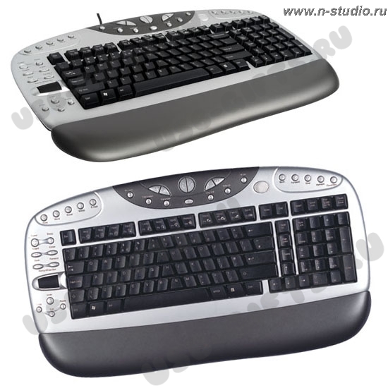 Мультимедийная эргономичная клавиатура с пирамидальным расположеним клавиш