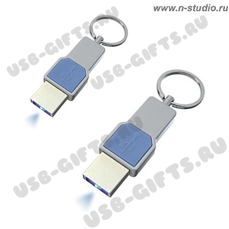USB брелок с LED фонарем компьютерные сувениры с логотипом