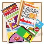 Полиграфическая продукция буклеты листовки флаеры папки календари визитки плакаты блокноты наклейки 