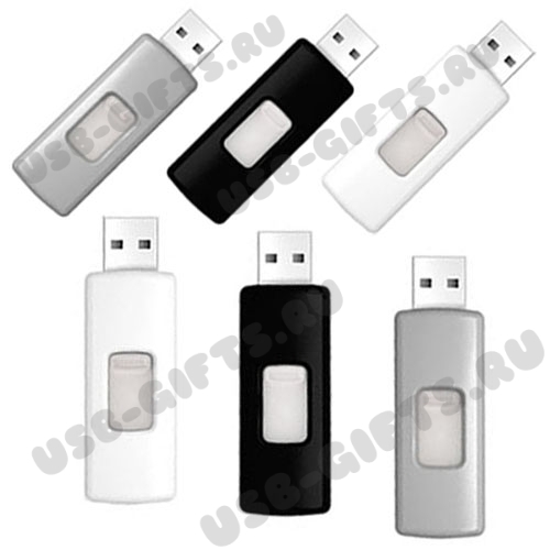 Выдвижные usb флеш накопители USB Flash Drive с логотипом