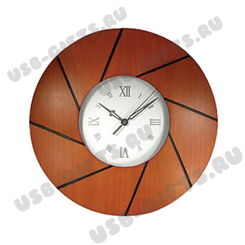 Часы деревянные настенные подарочные часы с логотипом