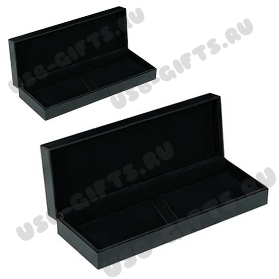 Бархатная упаковка для USB ручек флэшек черный