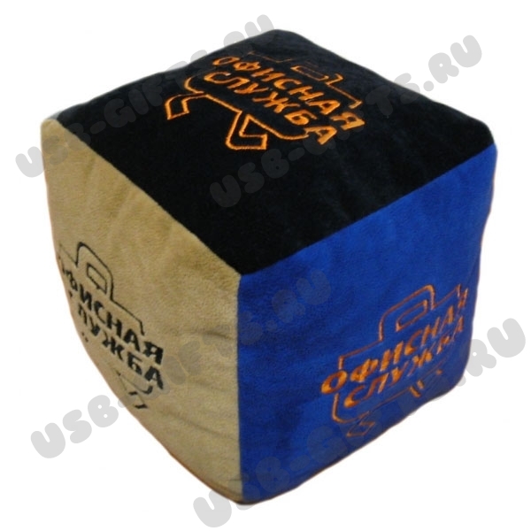 Корпоративные подушки «Куб» под логотип оптом