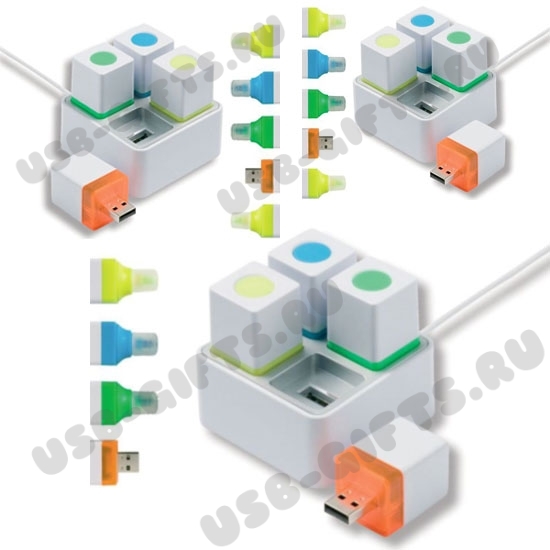 Набор флешки с маркерами USB-hub подставка usb набор флешек