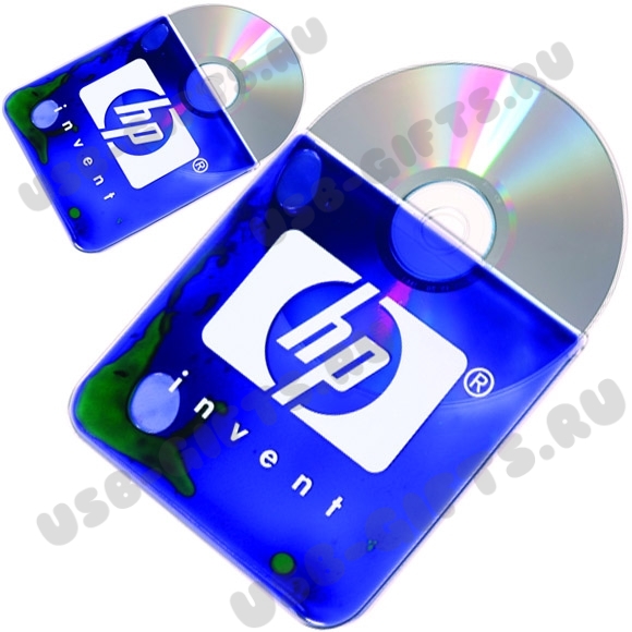 Рекламные аква футляры для CD дисков DVD с aqua эффектами