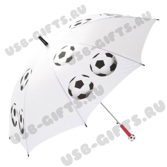 Футбольный зонт, автоматический c логотипами