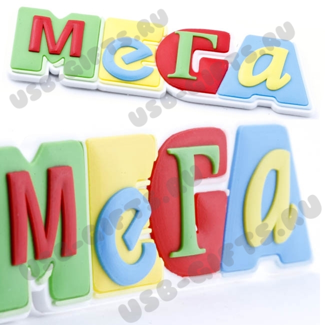 Оригинальные магниты pvc с логотипом МЕГА из пвх