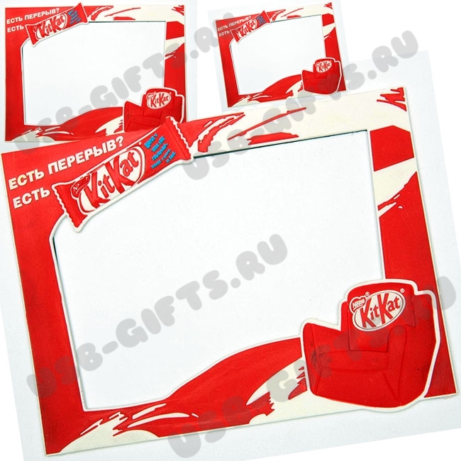 Рамки для фотографий с логотипом пвх kit kat рекламные