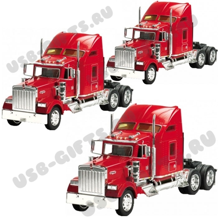 Транспортные подарки «Модели грузовиков» красный, сувениры для транспортных компаний