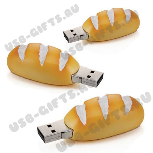 Флеш карты «Хлеб» съедобные флэшки USB Flash Drive с логотипом