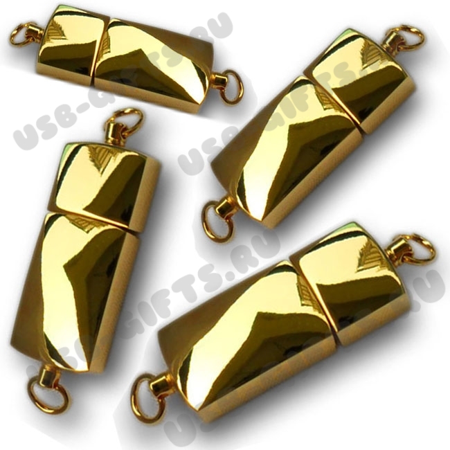 Золотые флешки под логотип флэшки стальные флеш карты серебро