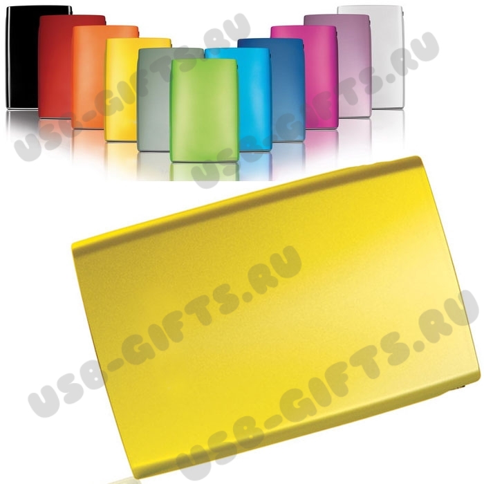 Желтые внешние жесткие диски 500Gb, 320Gb, 640Gb под логотип