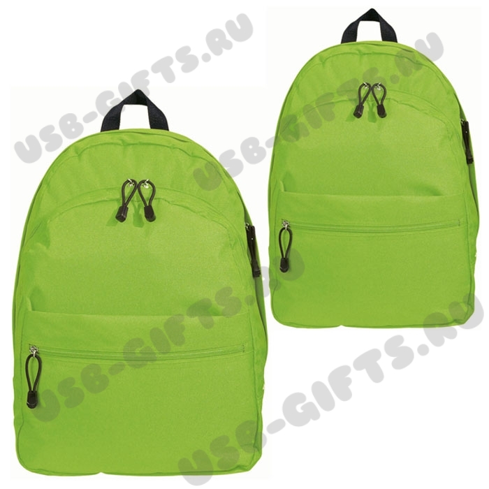 Зеленые рюкзаки оптом под символику рекламные