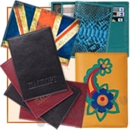 Обложки для паспорта кожаные под нанесение логотипа оптом подарочные