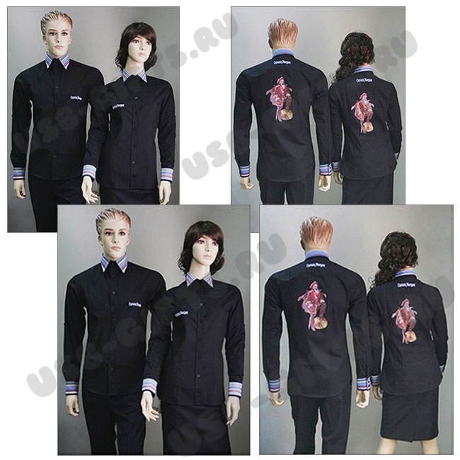 Одежда для официантов специализированная униформа мужская и женская