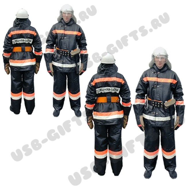 Одежда для пожарного из винилискожи с 3 уровенем защиты оптом