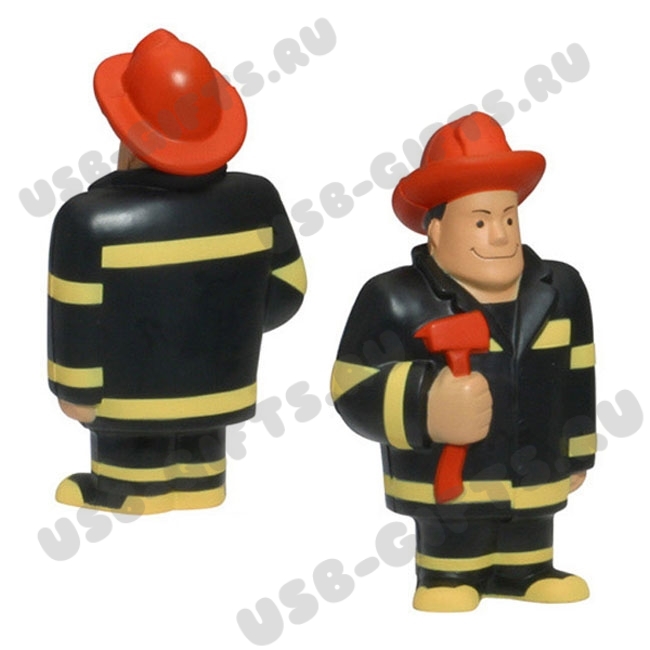 Антистрессы «Пожарный» сувениры для пожарных оптом