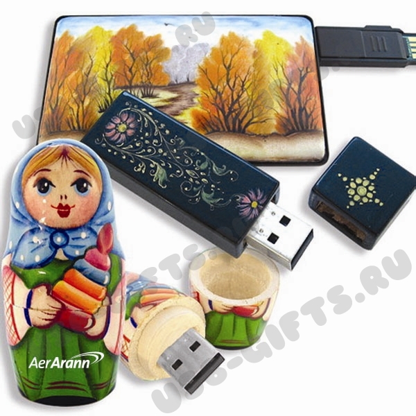 Сувенирные флешки кредитные карты с русскими узорами расписные usb флэш диски визитки  