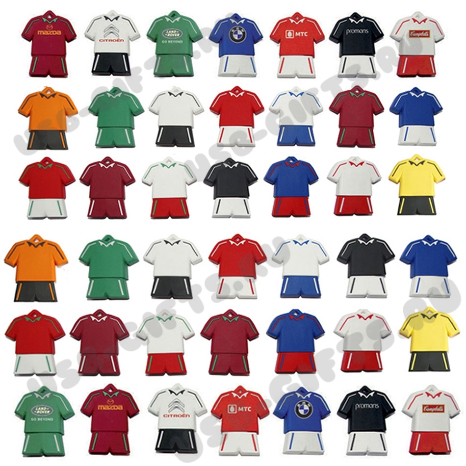 Флешки «Спортивные одежда» с логотипом оптом usb флэш диски с логотипами компаний спонсоров