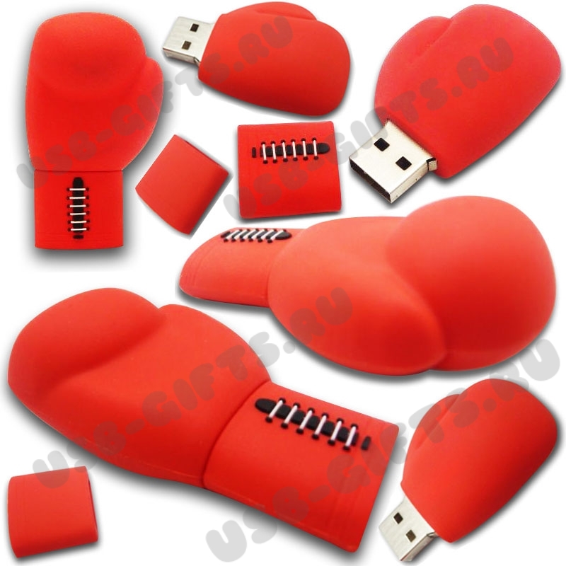 Сувенирные флэшки «Боксерская перчатка» usb flash boxing glove