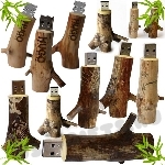 Флешки под гравировку «Сучки» экологические usb флэш накопители эко деревянные