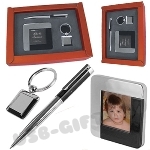 Наборы подарочные: рамка для фотографий, ручка, брелок с логотипом