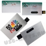 Визитки флешки металл под логотип usb flash карты кредитки оптом