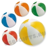 Желтые пляжные мячи надувные под логотип оптом