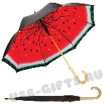Оригинальные зонты «Арбуз» с нанесением логотипа