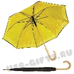 Оригинальные зонты необычные «Лимон» с логотипом