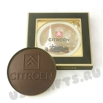 Шоколадные открытки медаль с логотипом