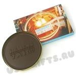 Шоколадная открытка медаль с логотипом в подарочной упаковке